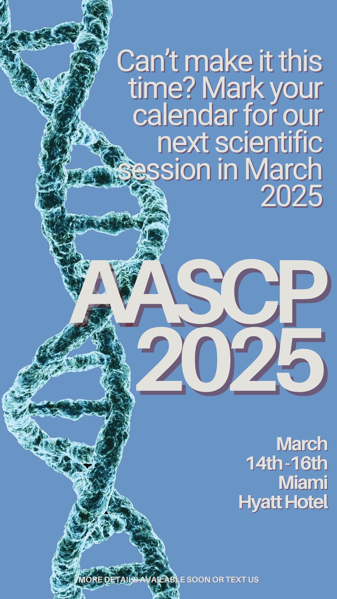 AASCP 2025 Popup